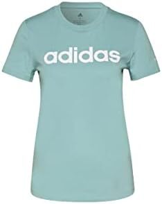 تی شرت با لوگوی باریک زنانه آدیداس Essentials Image