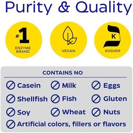 انزیمدیکا لاکتو، فرمول حداکثری برای عدم تحمل لبنیات، با آنزیم‌های لاکتاز و پروتئاز، تسکین‌دهنده ناراحتی‌های گوارشی، 90 کپسول (90 وعده) Image