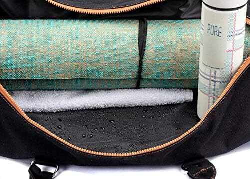 کیف تشک یوگا Monipathos - کیف، کیف یوگا، کیف های زنانه، مرد یوگا، زن یوگا، دسته های تمام اندازه تشک یوگا، کیف های زنانه، کیف های تشک یوگا، کیف حمل تشک یوگا، بوم پنبه ای، داخلی ضد آب Image