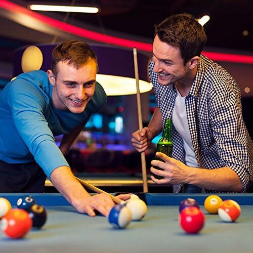 توپ های بیلیارد مهندسی دقیق Felson Supplies - مجموعه کامل 16 توپ برای میزهای بیلیارد، شامل هشت توپ و توپ سفید Image