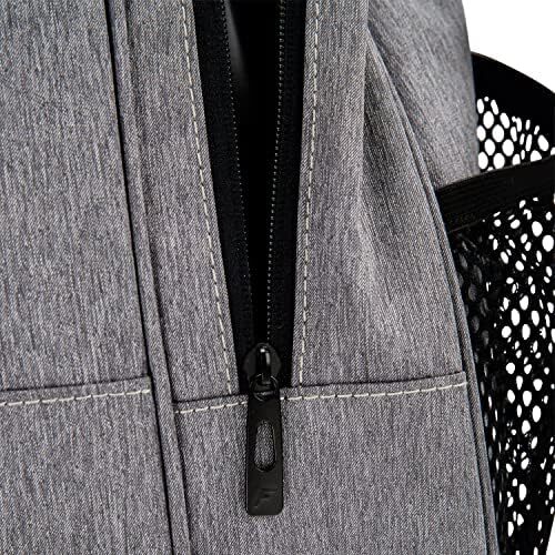 کیف پادل اسپرت فرانکلین - کوله پشتی پادل تنیس مردانه + زنانه - کیف تجهیزات اندازه قابل تنظیم برای پادل + تنیس پارویی - خاکستری Image