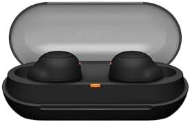 Sony Wf-C500 True Wireless Headphones - Up To 20 Hours Battery Life With Charging Case - Voice Assistant Compatible - Built-In Mic For Phone Calls - Reliable Bluetooth Connection - Black, One size Image