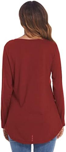 بلوز ساتن زنانه شیگانت پیراهن ابریشمی آستین بلند یقه خدمه تاپ تونیک کاری تجاری Image