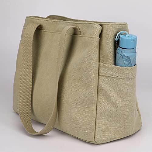 کیف دستی زنانه نایلونی سبک DOURR Hobo Handbags، کیف های چند محفظه ای Image