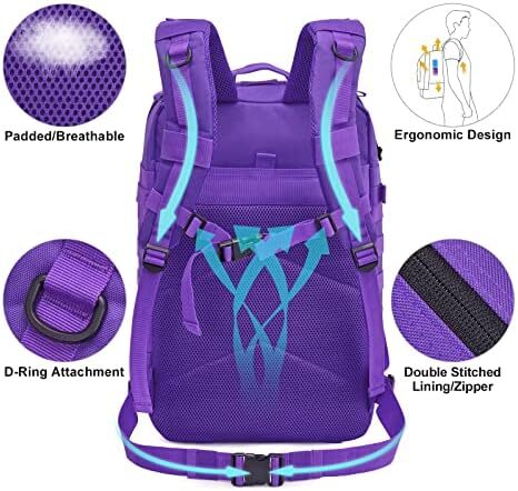 کوله‌پشتی پیاده‌روی تاکتیکی نظامی 40 لیتری G4Free 3 روزه حمله 3 روزه بقا Molle Pack Bug Out کیف کوله‌پشتی ماهیگیری Image