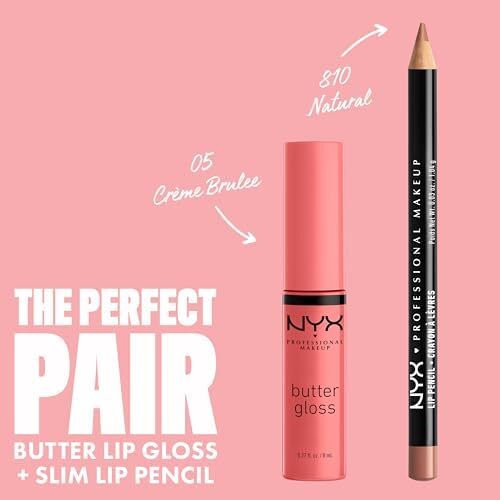 Nyx Professional MakeUp Butter Gloss، Creme Brulee 05 Image