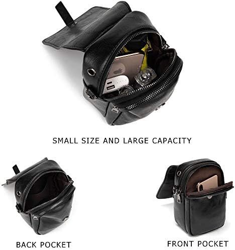 کیف تلفن کراس بادی قدیمی زنانه، کیف شانه ای کوچک مسنجر، کیف پول کیف پول نقد Image