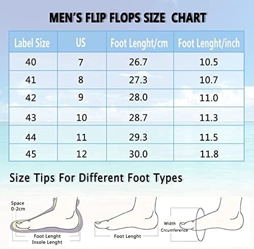 OUSIMEN مردانه دمپایی دمپایی راحتی در فضای داخلی و فضای باز صندل بنددار بند انگشتی گاه به گاه Image
