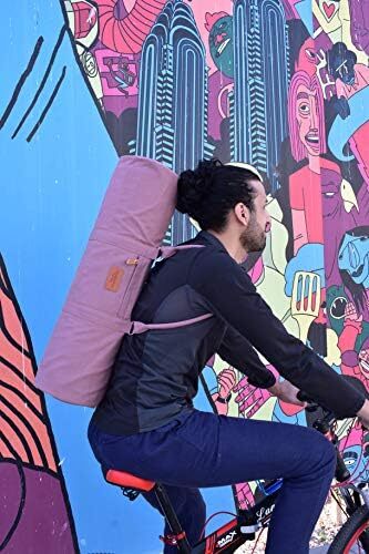 کیف تشک یوگا Monipathos - کیف، کیف یوگا، کیف های زنانه، مرد یوگا، زن یوگا، دسته های تمام اندازه تشک یوگا، کیف های زنانه، کیف های تشک یوگا، کیف حمل تشک یوگا، بوم پنبه ای، داخلی ضد آب Image