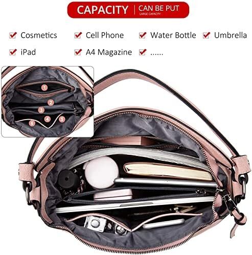 INOVERA (LABEL) کیف دستی زنانه کیف سرشانه ای با بند بلند Image