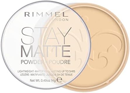 Rimmel London، پودر فشرده Stay Matte، 01 شفاف، 14 گرم