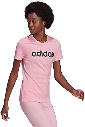 تی شرت با لوگوی باریک زنانه آدیداس Essentials Image
