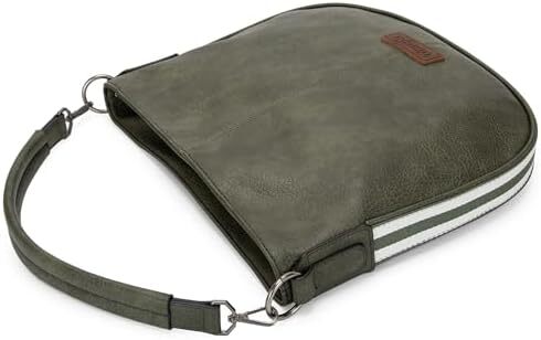 کیف های زنانه رانگلر هوبو کیف های شانه ای نواری نخی راه راه و کیف های دستی با بند Image